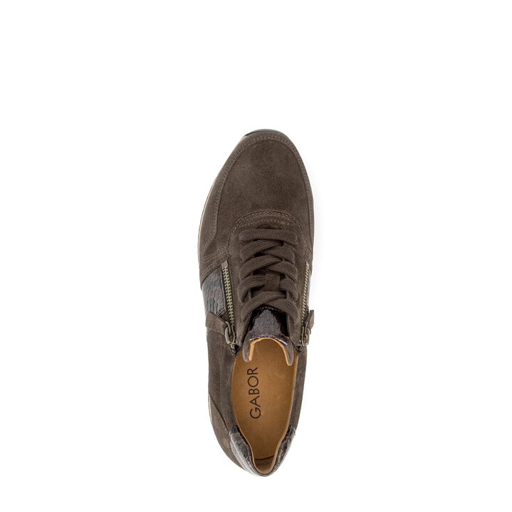 Sneaker low braun #5