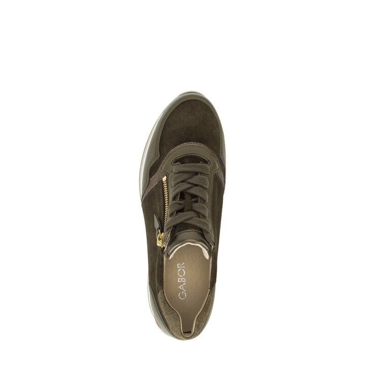 Sneakers basse verde #5