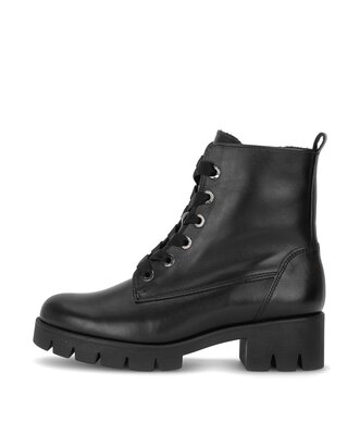Stivaletto stringato nero