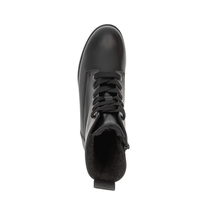 Stivaletto stringato nero #5