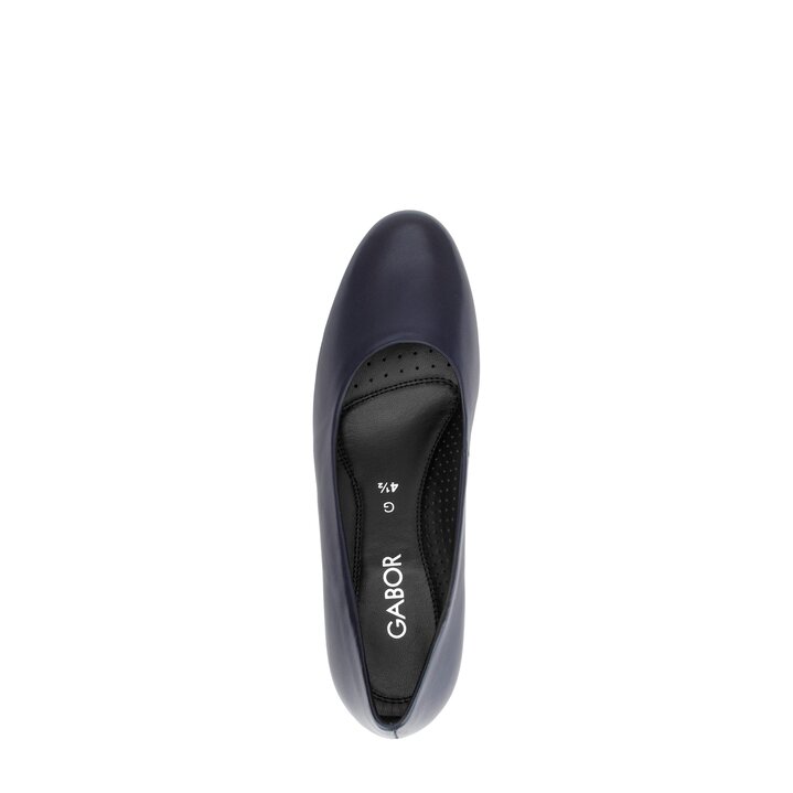 Eleganter Pump blau #5