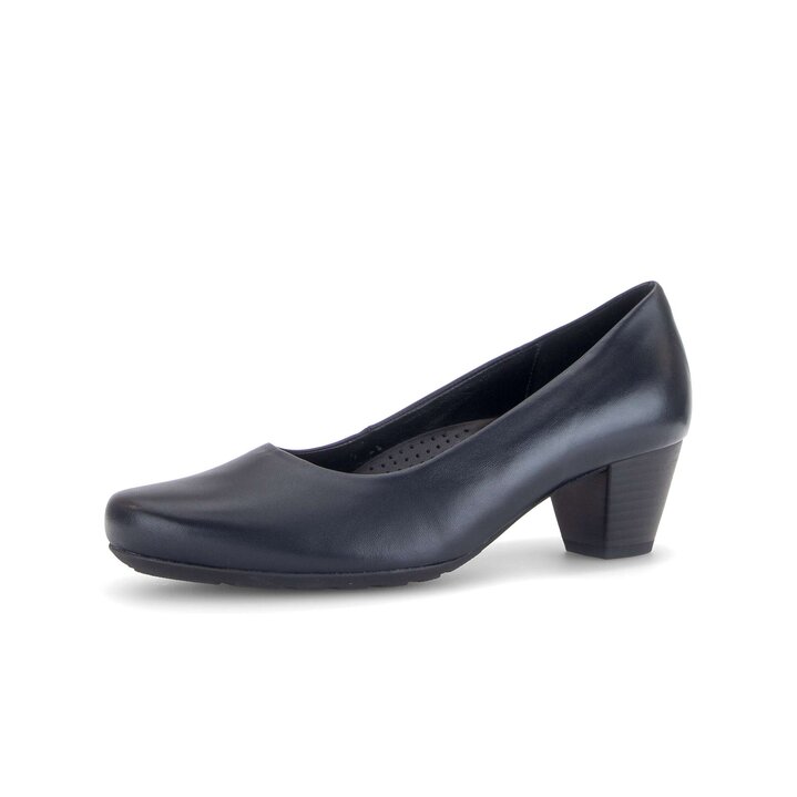 Eleganter Pump blau #2