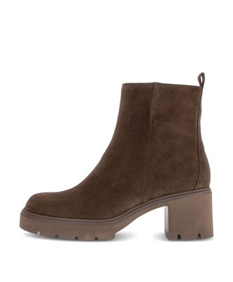 Bottine plateau marron