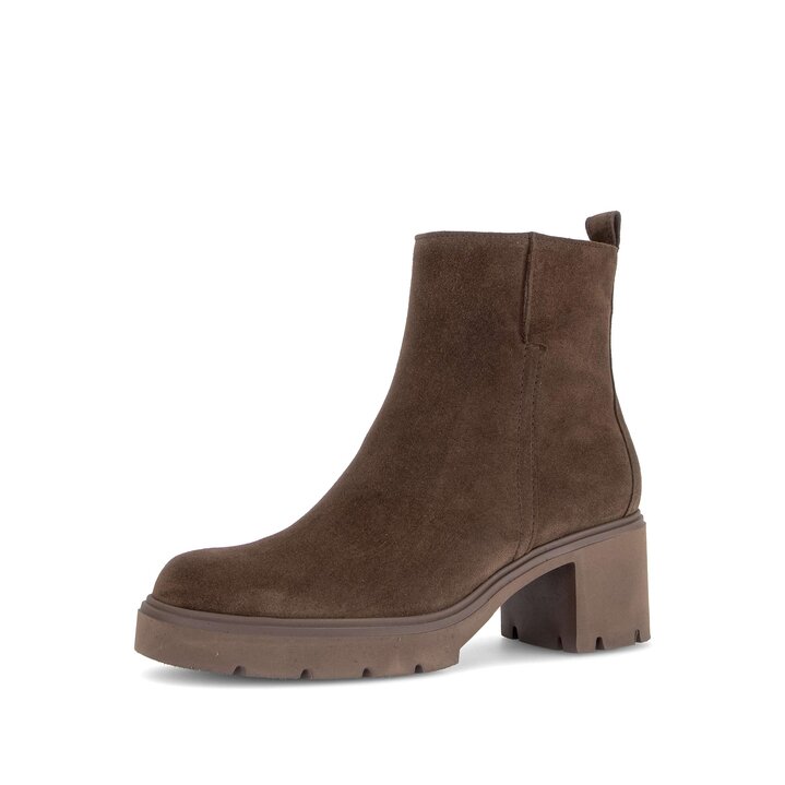 Bottine plateau marron #2