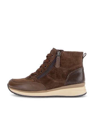 Sneakers alte marrone