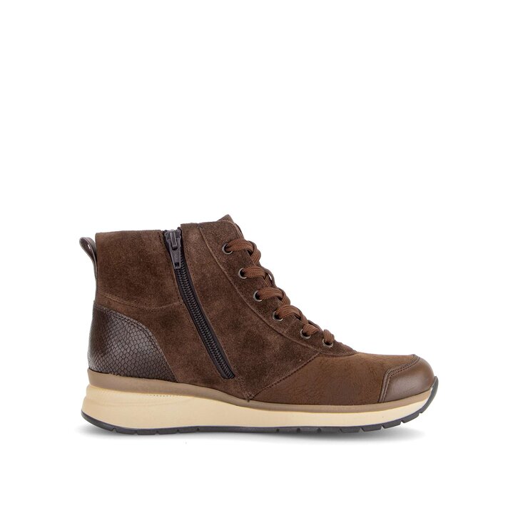 Sneakers alte marrone #1