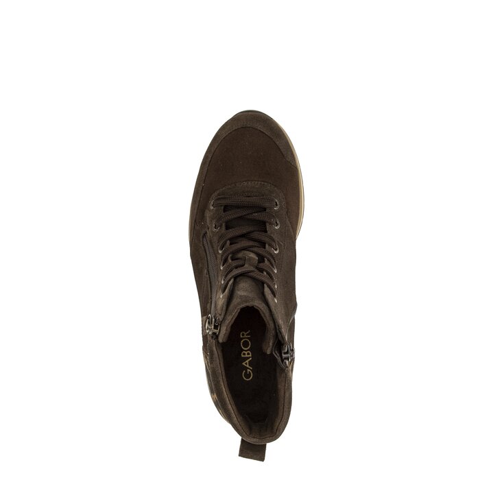 Sneaker high braun #5