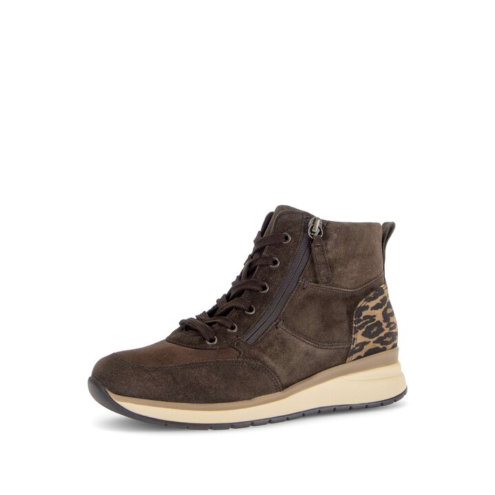 Sneaker high braun #2