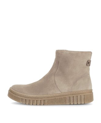 Sportliche Stiefelette beige