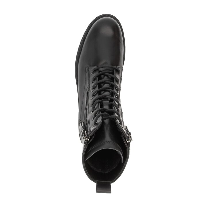 Schnürstiefelette schwarz #5