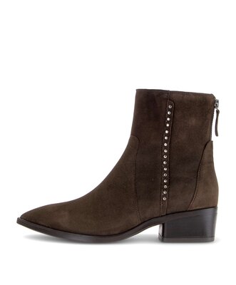 Elegante enkellaarsjes bruin
