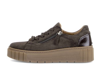 Sneaker low braun