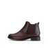 Bottine Chelsea rouge