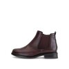 Bottine Chelsea rouge