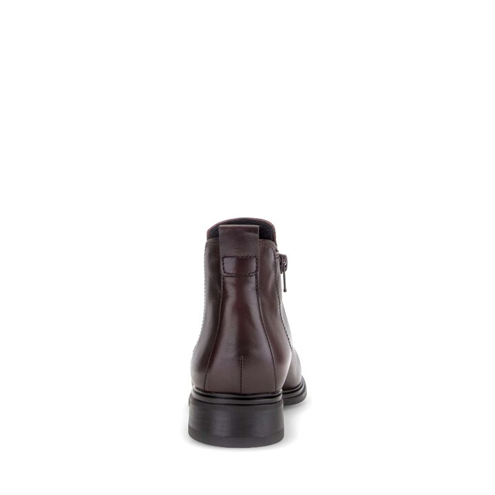 Bottine Chelsea rouge #3