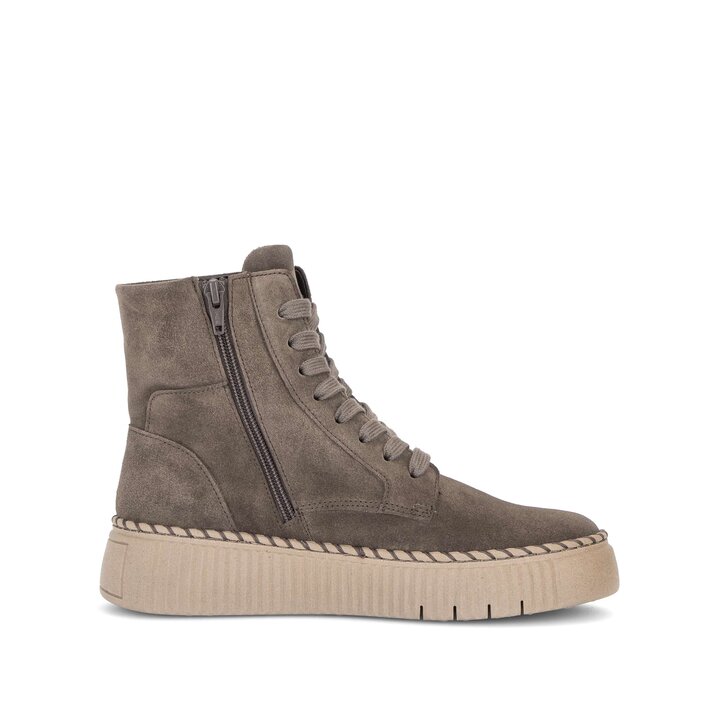 Schnürstiefelette braun #1