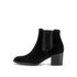 Sportliche Stiefelette schwarz