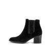 Sportliche Stiefelette schwarz