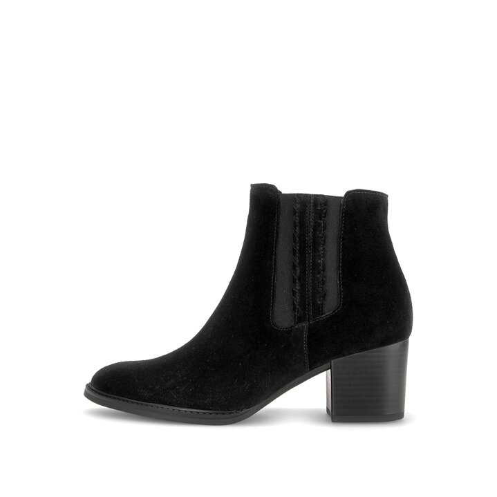 Sportliche Stiefelette schwarz #0
