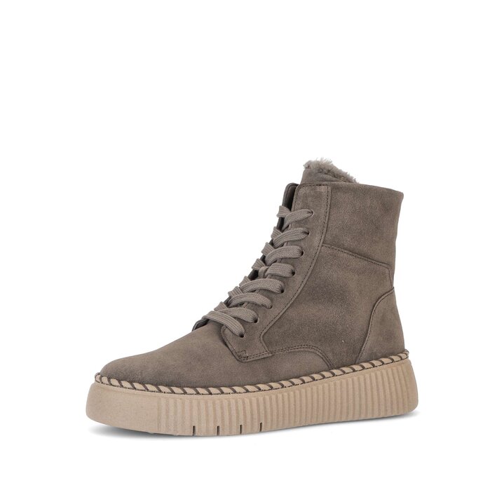 Schnürstiefelette braun #2