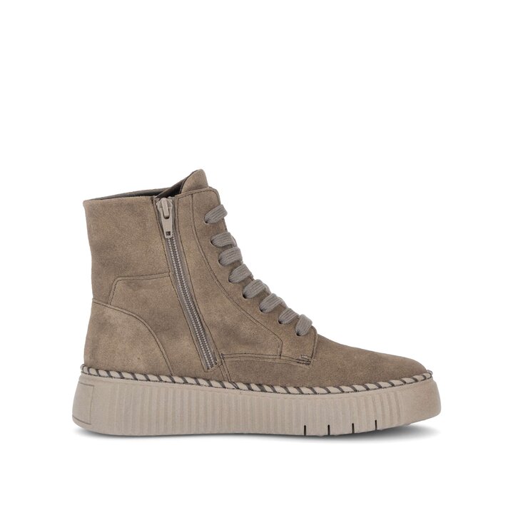 Schnürstiefelette braun #1