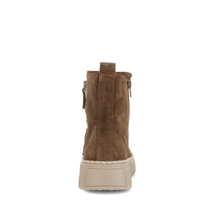Sportliche Stiefelette braun #3