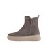 Sportliche Stiefelette grau