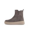 Sportliche Stiefelette grau
