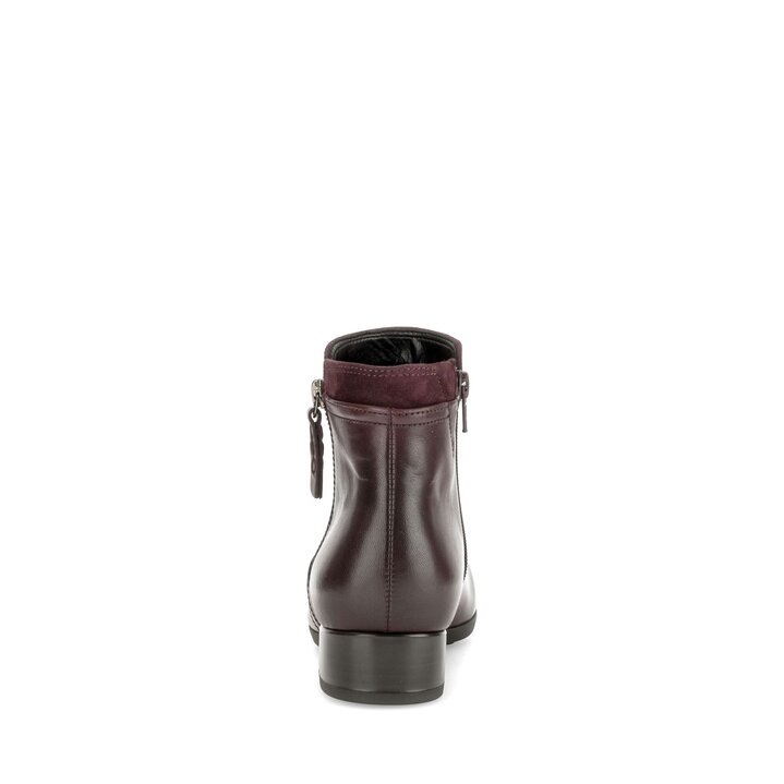 Elegante Stiefelette rot #3