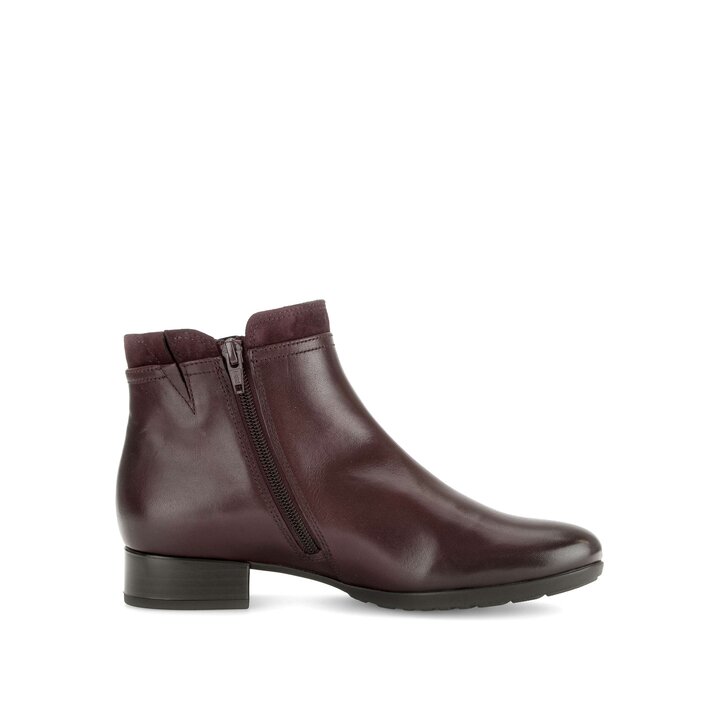 Elegante Stiefelette rot #1