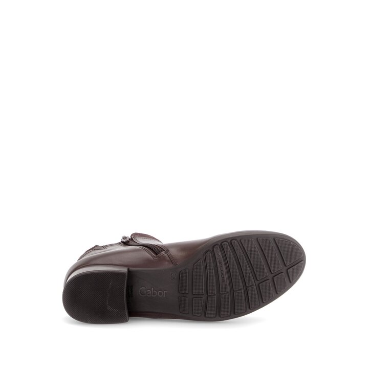 Elegante Stiefelette rot #4