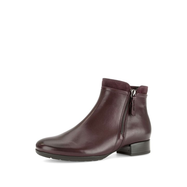 Elegante Stiefelette rot #2
