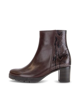 Plateau Stiefelette braun