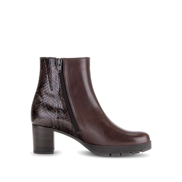 Plateau Stiefelette braun #1