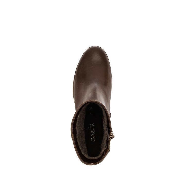 Plateau Stiefelette braun #5