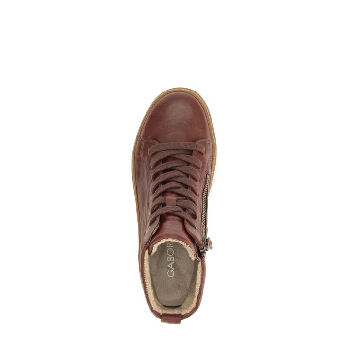 Sneakers alte rosso #5