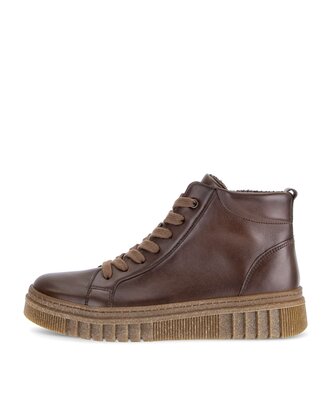 Sneaker high braun