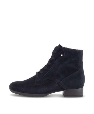 Stivaletto stringato blu