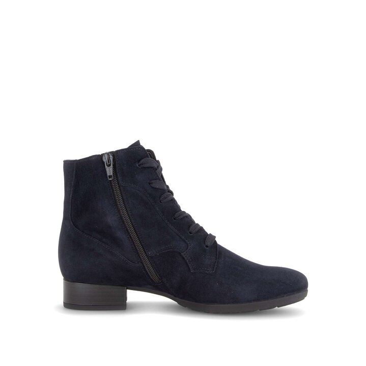 Stivaletto stringato blu #1