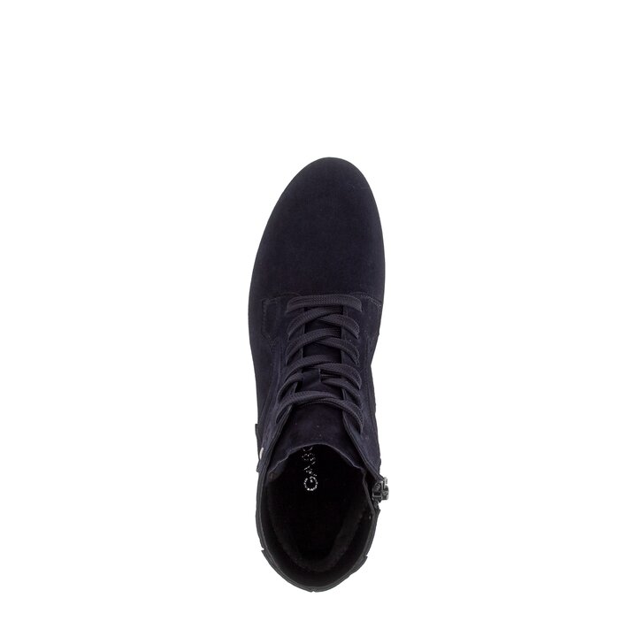 Stivaletto stringato blu #5