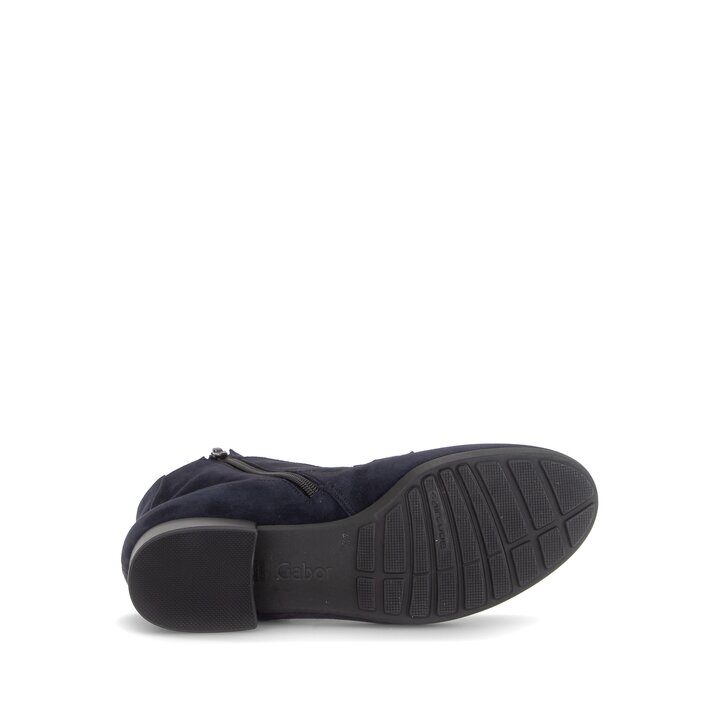 Stivaletto stringato blu #4