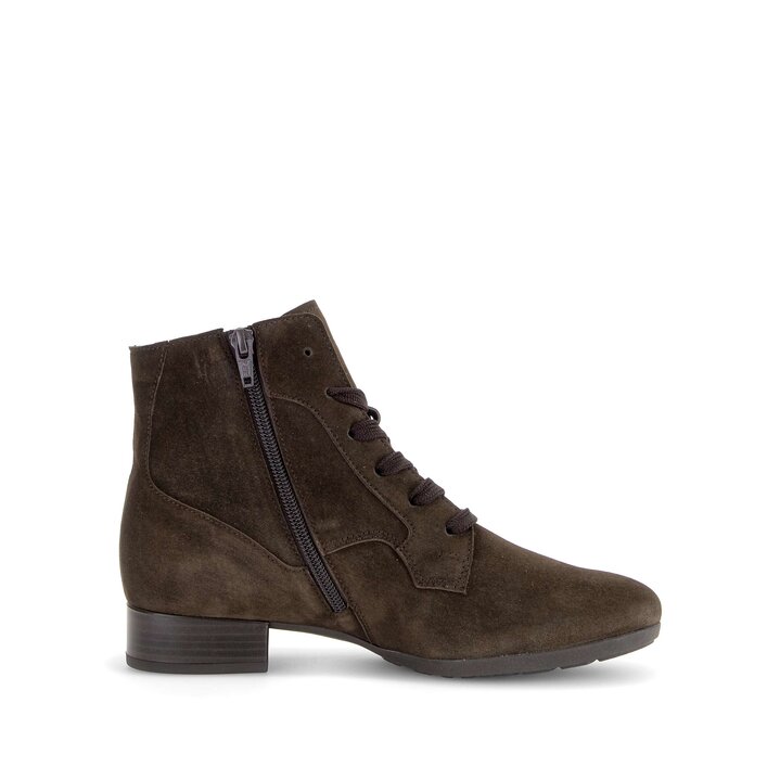 Schnürstiefelette braun #1