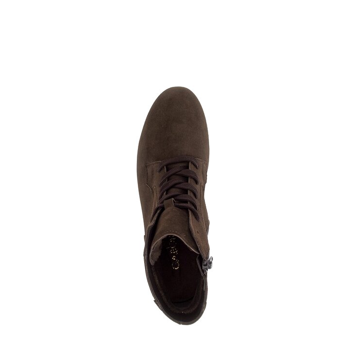 Schnürstiefelette braun #5