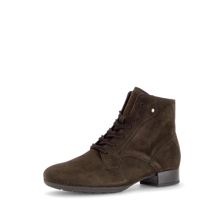 Schnürstiefelette braun #2