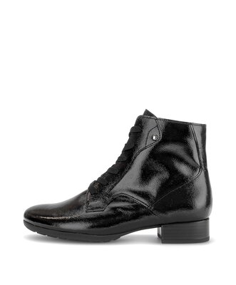 Schnürstiefelette schwarz