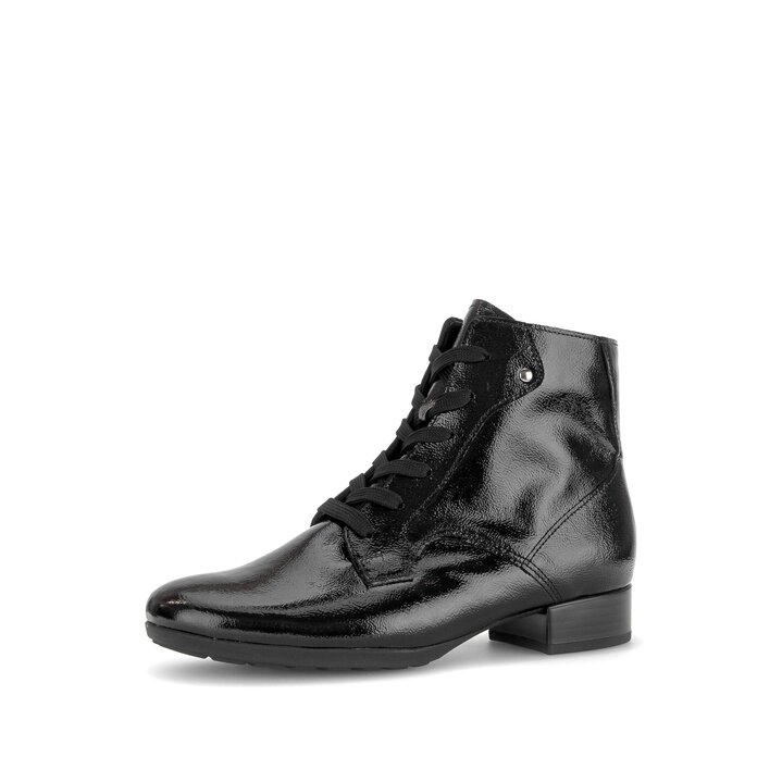 Schnürstiefelette schwarz #2