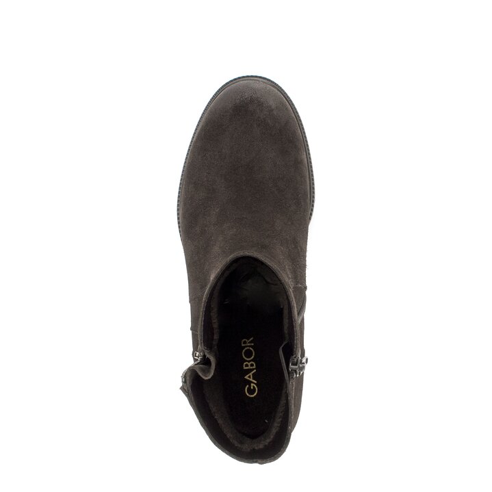 Sportliche Stiefelette braun #5