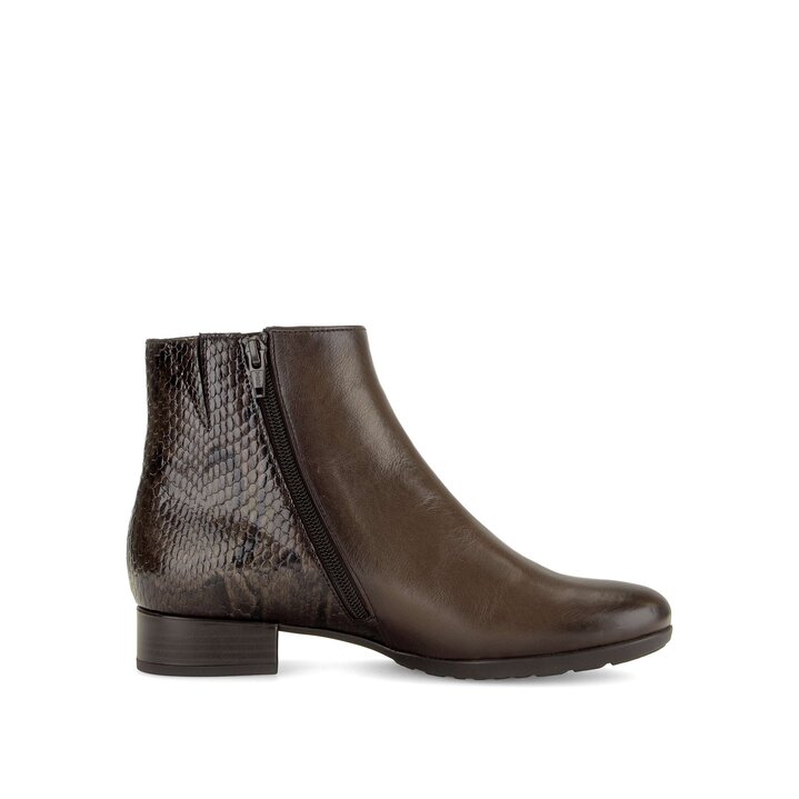 Elegante enkellaarsjes bruin #1