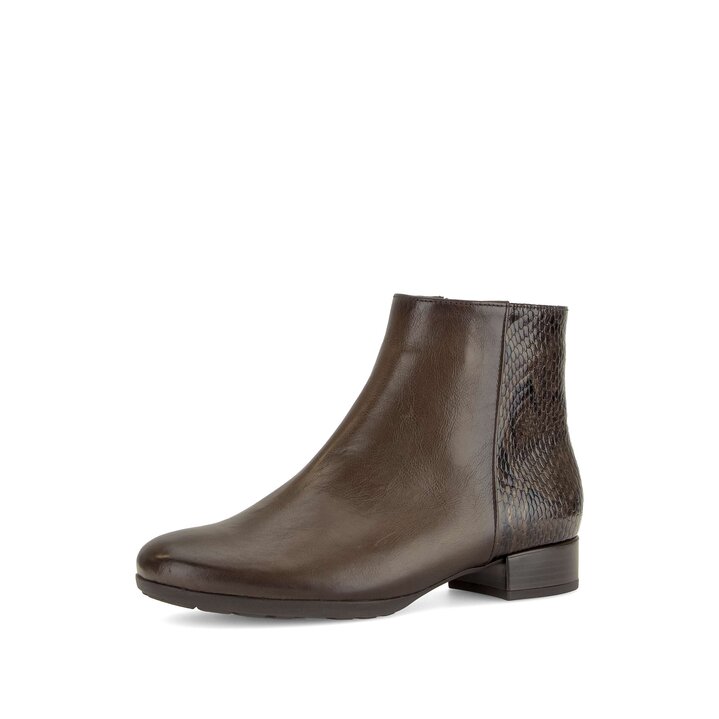 Elegante enkellaarsjes bruin #2