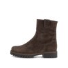 Schnürstiefelette braun